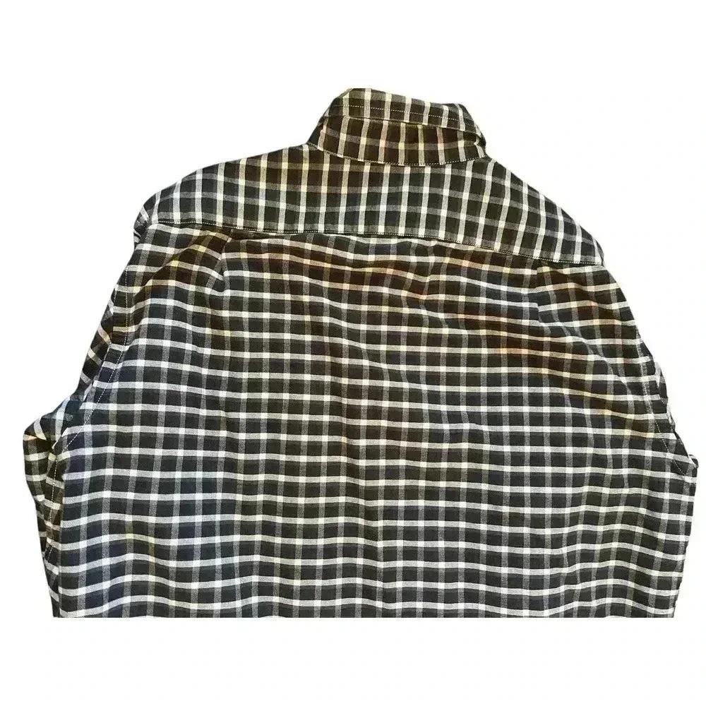 Cremieux Classics‎ Sx Sm 100% Cotton Checked Buttondown Shirt Preppy Office - Picture 10 of 11